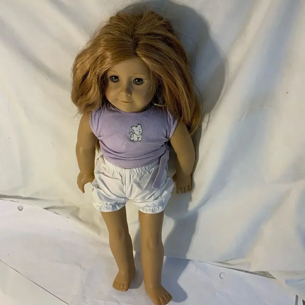 American Girl Doll 18” Blonde Hair Green Eyes